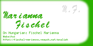 marianna fischel business card